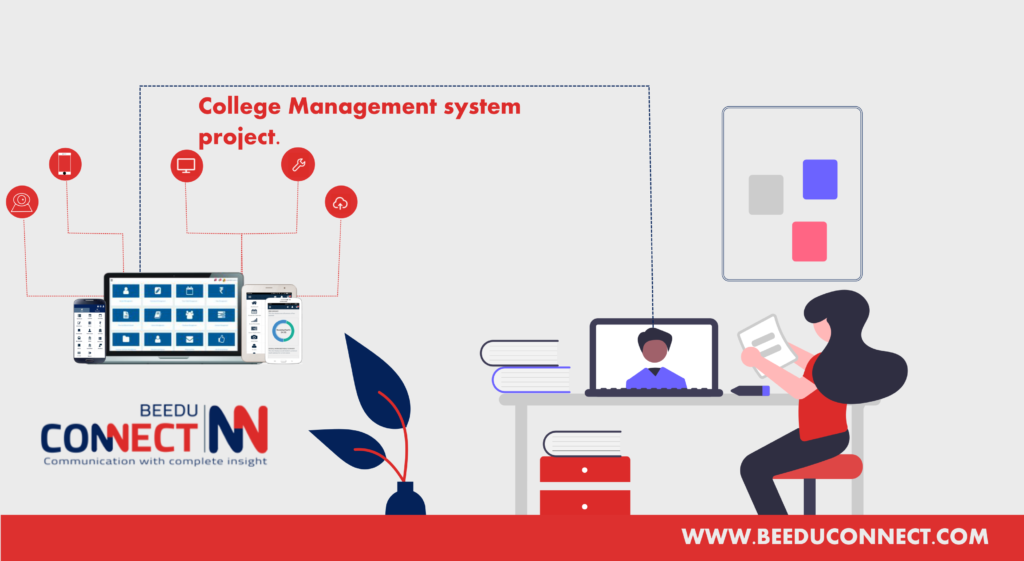online college management system project in java